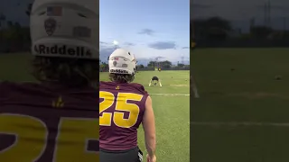 D1 College Football Punter ABSOLUTELY CRUSHES Punt 🔱