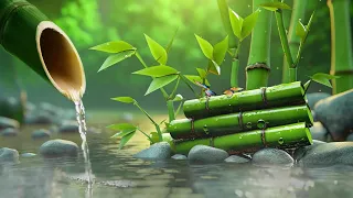 Bamboo, Relaxing Music, Meditation Music, Nature Sounds - Relaxing Piano Music & Water Sounds