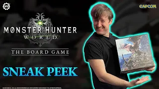 Sneak Peek! Monster Hunter World: The Board Game