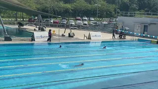 Wan Aisy Mikhail Breaststroke 50m MSSJ