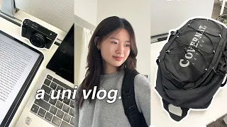 uni vlog of an introvert 🍓 study days, library sessions, 4 hour classes and making time to rest
