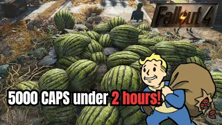 How To Optimize Your Melon Farm And Make FAST Caps (No Mods) - Fallout 4 Farm Guide