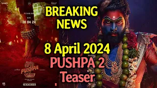 PUSHPA 2 The Rule TEASER | 8th April 2024 | Allu Arjun