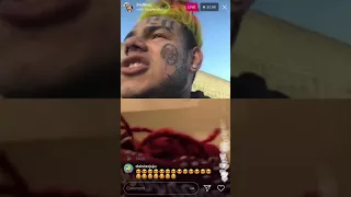 6IX9INE 🌈IN THE STREETS IF LA LETTING HIS NUTS HANG👀