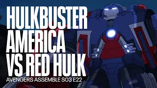 Hulkbuster Avengers contra Red Hulk | Avengers Assemble