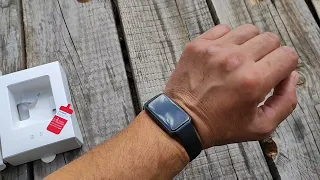 Huawei band 7 , распаковка, тест на водонепроницаемость