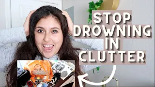 5 Reasons You Are DROWNING IN CLUTTER