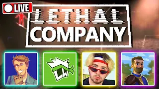 Solidarity PLAYS MODDED LETHAL COMPANY!! w/ InTheLittleWood, Oli & Sausage