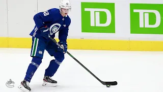 Elias Pettersson Mic'd Up at Canucks Training Camp (January 06, 2021)
