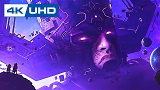 THANOS vs AVENGERS & GALACTUS Arrives 4K Scene - Marvel Contest of Champions Cinematic