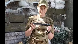 A funeral was held in Kyiv for a native-Russian woman who  fought with the Ukrainian army