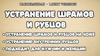 Устранение шрамов и рубцов | Саблиминал | Light Version