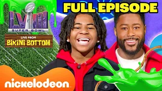 FULL EPISODE: NFL Slimetime Super Bowl LVIII Edition! | Nickelodeon