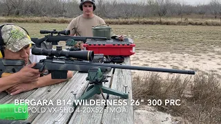 300 PRC 212 ELDX CLAY  BALLISTIC TEST