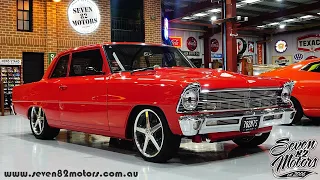 1967 Chevy Nova Resto Mod for sale @seven82motors Classics, Lowriders and Muscle cars