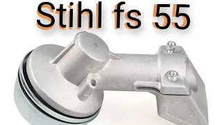 ремонт редуктора бензокосы stihl fs 55