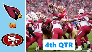 Arizona Cardinals vs. San Francisco 49ers Full Highlights 4th QTR | NFL Week 4, 2023