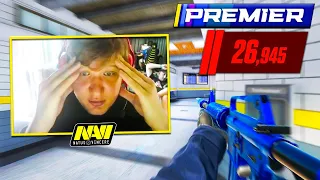 S1MPLE PLAYS VS RED RANK IN CS2 PREMIER!