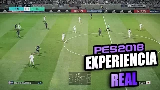 CON ESTA CONFIGURACIÓN DISFRUTARÁS DE UNA EXPERIENCIA REAL EN PES 2018