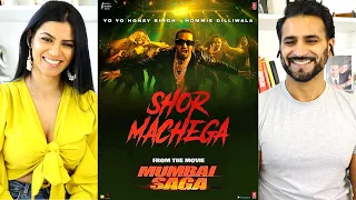 SHOR MACHEGA Song : Yo Yo Honey Singh, Hommie Dilliwala | Mumbai Saga | Emraan Hashmi | REACTION!!
