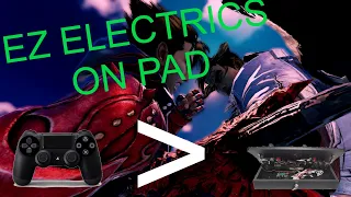 How to do Easy Electrics on Controller!  Tekken 7 (and 8) Guide (Check Desc for 8)