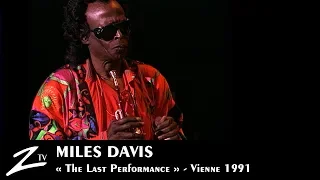 Miles Davis - Human Nature - "The last performance"- Vienne 1991 LIVE HD
