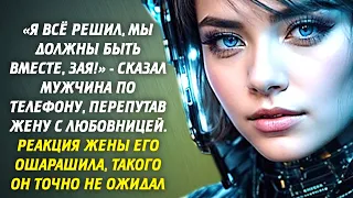 📗«Я всё решил, мы должны быть вместе, зая!» - сказал мужчина по телефону перепутав жену с любовницей