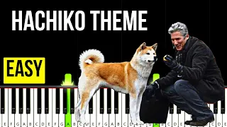 Goodbye - Hachiko Theme Slow Easy Piano Tutorial For Beginners - Learn to play Piano and keyboard