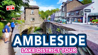 AMBLESIDE  - A stunningly beautiful Lake District UK town in Cumbria England