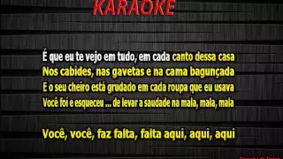 Você faz falta Karaoke Acústico Perfeito "Parceiro De Treino"