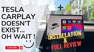 Tesla Carplay is Here - Installation and Full Review