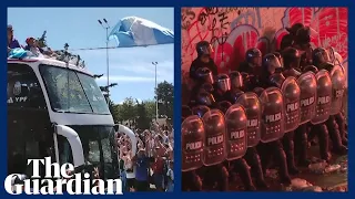 Chaos in Buenos Aires as Argentina's World Cup winners draw millions to the streets