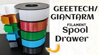 GeeeTech/GiantArm Spool Drawer (Free STL!)