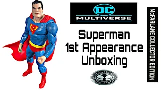 Superman | Mcfarlane Collector Edition | Platinum | DC Multiverse | Unboxing