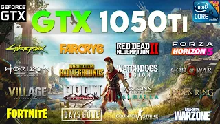 GTX 1050 Ti Test In 25 Games In 2022 | i5 4590 + GTX 1050 Ti 4GB