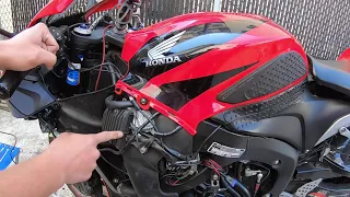 Honda Cbr 600rr stator and rectifier replacement [Ep.72]