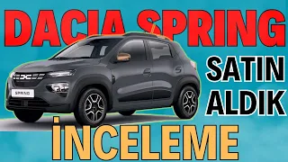 Yeni Otomobilimiz Elektrikli Dacia Spring Extreme 2023 İncelememiz