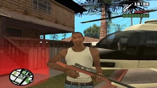 GTA san andreas - Taking Police maverick helicopter from beginning