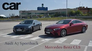 Comparativa Audi A7 y Mercedes-Benz CLS | Prueba / Test / Review en español | Revista Car