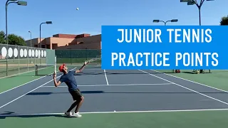 UTR 5 | Junior Tennis Practice Points