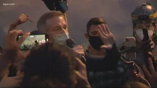 Portland Mayor Wheeler tells protesters he doesn’t support abolishing police