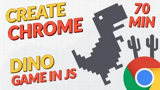 Create "secret" Dino Chrome game | Javascript and Phaser 3