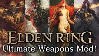 The ULTIMATE Boss Weapons Overhaul Update! (Elden Ring Garden of Eyes Mod New Movesets Showcase)