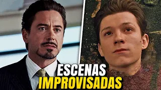 Los 15 Mejores Momentos IMPROVISADOS en el Universo Cinematográfico de MARVEL