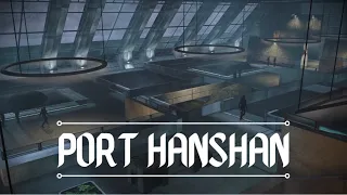 Mass Effect LE1 Ambience - Noveria - Port Hanshan (ambient sounds, music)