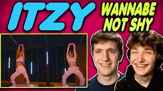 BTS of ITZY's Performance of 'Not Shy' & 'WANNABE' REACTION!!