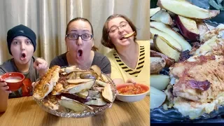 Fish And Chips | Gay Family Mukbang (먹방) - Eating Show