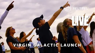 LIVE: Virgin Galactic launches second commercial space flight