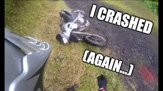 BMW F650GS - Offroad Ride #6 (and Offroad Crash #2)