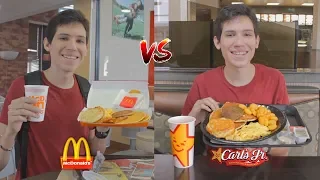 ¿Qué desayuno es mejor? McDonalds vs Carls Jr